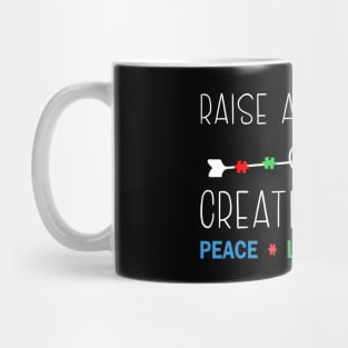 Raise Awareness, Create Change Mug